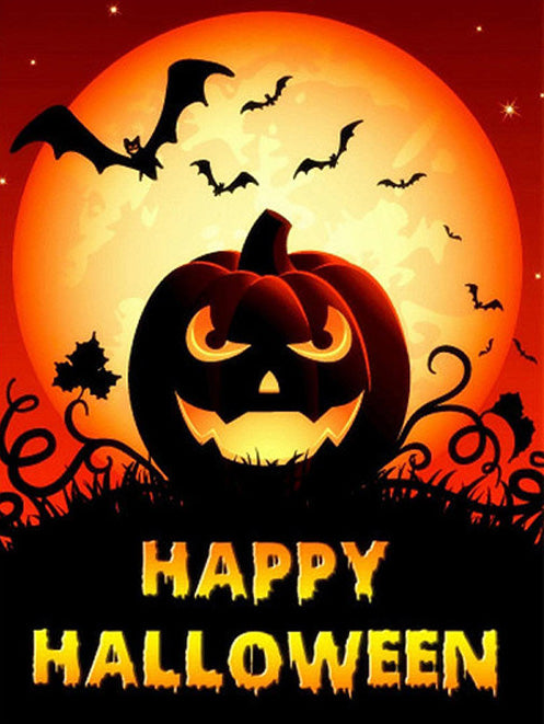 Glücklicher Halloween-Kürbis